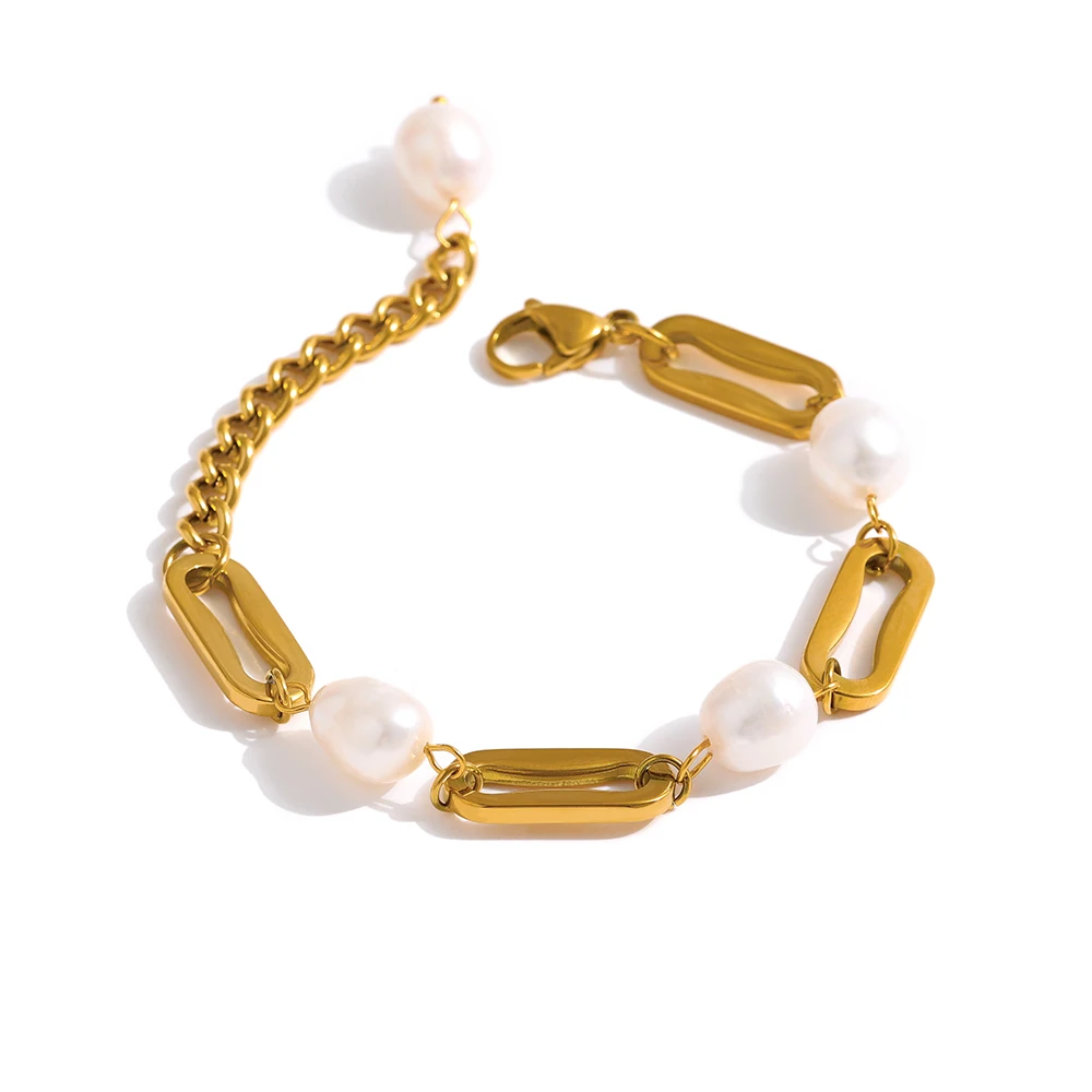 Pulseira Essência Perolada – Delicadeza com Brilho Moderno