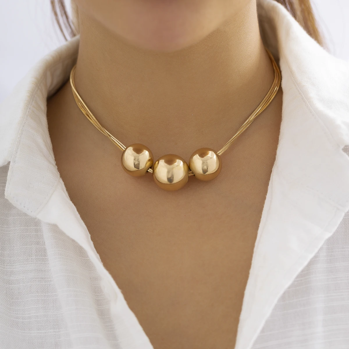 Colar Snake Chain Elegance