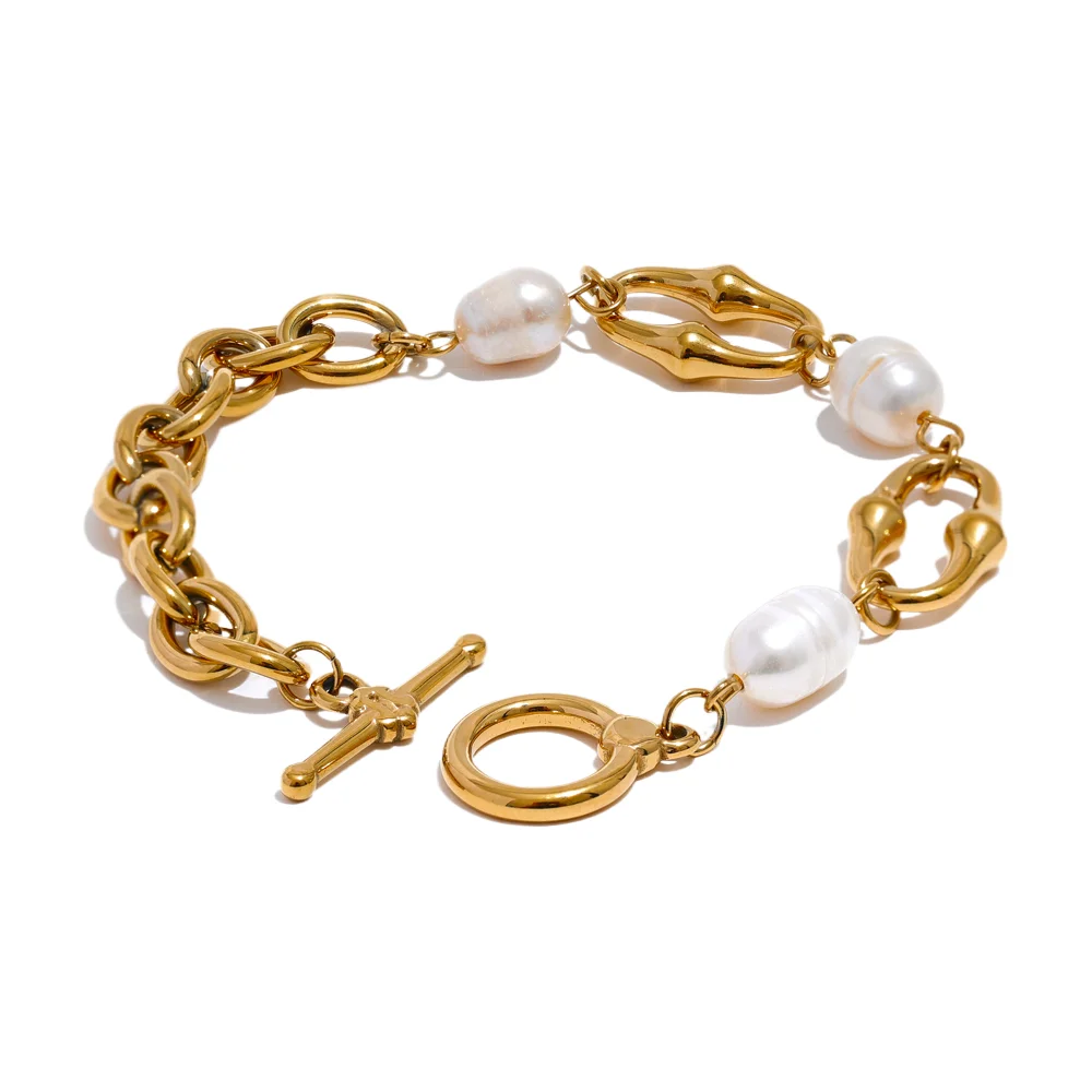Pulseira Pérola Serena – Elegância Atemporal